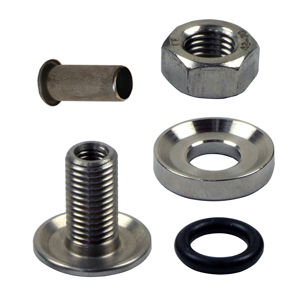 Adaptador de aluminio para Sensor de Rosca 1/8NPT